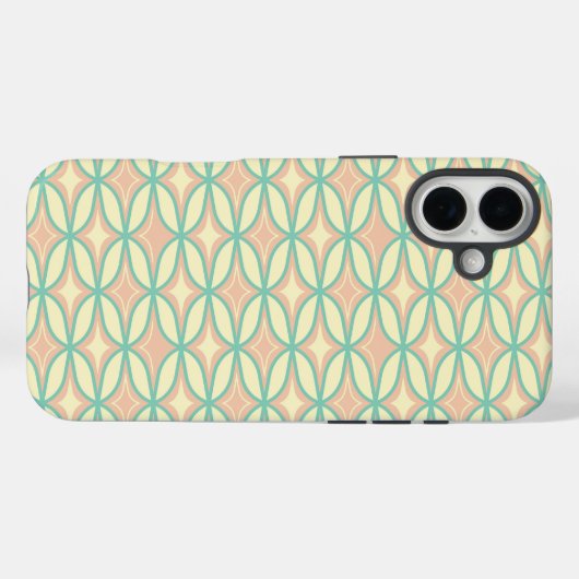  Seamless geometric pattern in diamond shapes  Case-Mate iPhone Case (Achterkant (horizontaal))