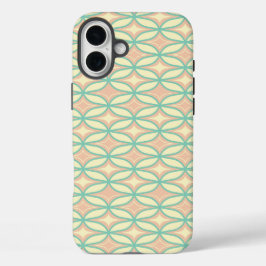  Seamless geometric pattern in diamond shapes  iPhone 16 Plus Hoesje