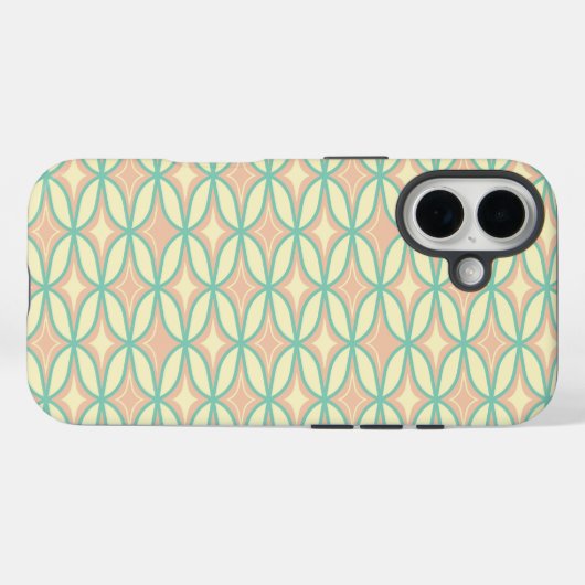  Seamless geometric pattern in diamond shapes  Case-Mate iPhone Case (Achterkant (horizontaal))