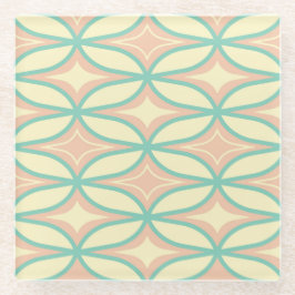  Seamless geometric pattern in diamond shapes  Glazen Onderzetter