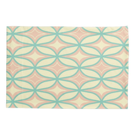  Seamless geometric pattern in diamond shapes  Kussensloop (Achterkant-Links)