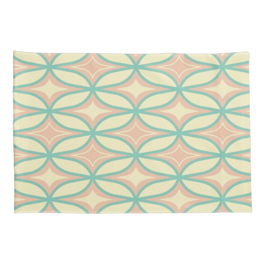  Seamless geometric pattern in diamond shapes  Kussensloop (Achterkant-Rechts)