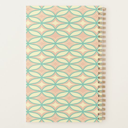 Seamless geometric pattern in diamond shapes  Planner (Achterkant)