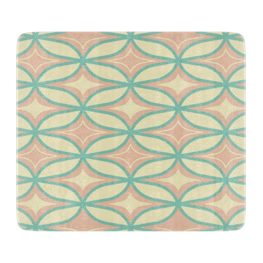  Seamless geometric pattern in diamond shapes  Snijplank (Voorkant)