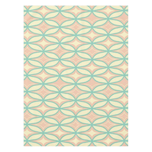  Seamless geometric pattern in diamond shapes  Tafelkleed (Voorkant)