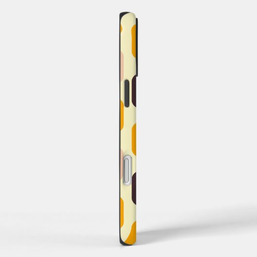 Seamless geometric pattern in retro vibes Case-Mate iPhone case (Achterkant / Rechts)