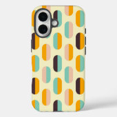 Seamless geometric pattern in retro vibes Case-Mate iPhone case (Achterkant)