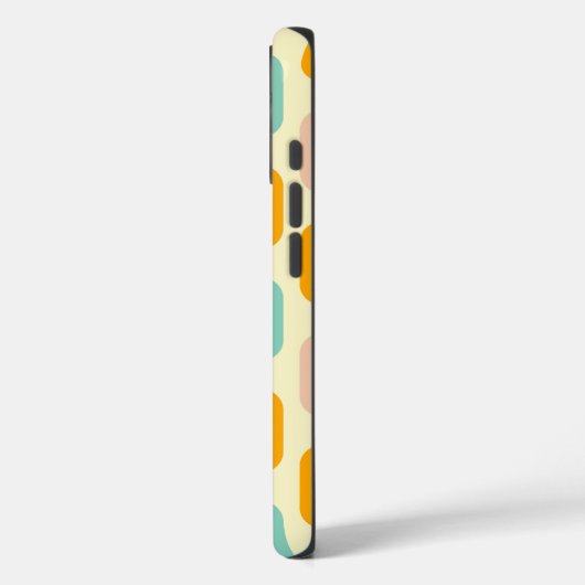 Seamless geometric pattern in retro vibes Case-Mate iPhone case (Achterkant / Links)