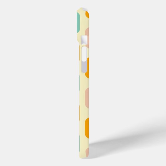 Seamless geometric pattern in retro vibes Case-Mate iPhone case (Achterkant / Links)