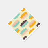 Seamless geometric pattern in retro vibes servet (Hoek)