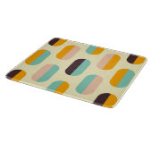 Seamless geometric pattern in retro vibes snijplank (Hoek)
