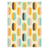 Seamless geometric pattern in retro vibes tafelkleed (Voorkant)