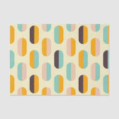 Seamless geometric pattern in retro vibes tissuepapier (Voorkant)
