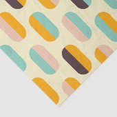 Seamless geometric pattern in retro vibes tissuepapier (Detail)