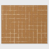 Seamless geometric pattern with abstract brush str cadeaupapier (Vlak)