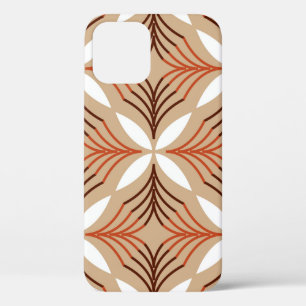 Seamless geometric pattern with flowers Case-Mate iPhone case