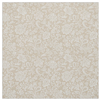 Seamless Lace Floral Pattern Stof