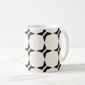 seamless lattice pattern. Modern stylish texture.  Koffiemok (Voorkant rechts)