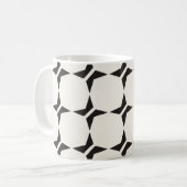 seamless lattice pattern. Modern stylish texture.  Koffiemok (Voorkant links)
