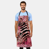 Seamless leopard pattern, abstract zebra. leopard, schort (Gedragen)