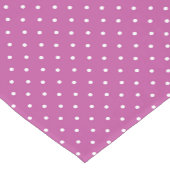 Seamless magenta background polka dot pattern korte tafelloper (Hoek)