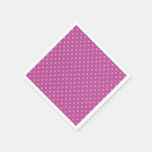 Seamless magenta background polka dot pattern servet (Hoek)