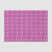 Seamless magenta background polka dot pattern tissuepapier (Voorkant)