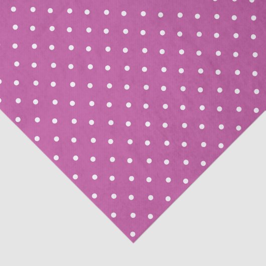 Seamless magenta background polka dot pattern tissuepapier (Detail)