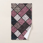 Seamless marmer graniet stone tegel patroon bad handdoek (Handdoek)