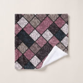 Seamless marmer graniet stone tegel patroon bad handdoek (Wasdoekje)