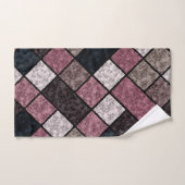 Seamless marmer graniet stone tegel patroon bad handdoek (Handdoek)