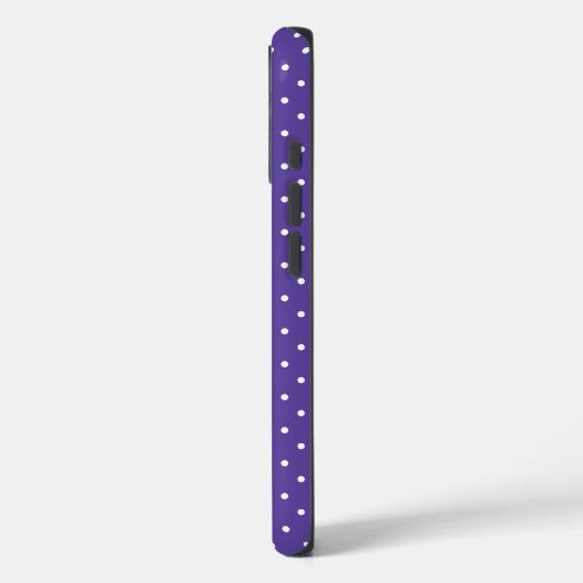 Seamless  medium purple polka dot pattern Case-Mate iPhone case (Achterkant / Links)