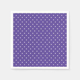 Seamless  medium purple polka dot pattern servet