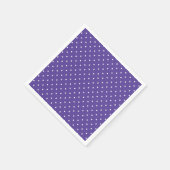 Seamless  medium purple polka dot pattern servet (Hoek)