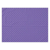 Seamless  medium purple polka dot pattern tafelkleed (Voorkant (Horizontaal))