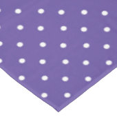 Seamless  medium purple polka dot pattern tafelkleed (Gekanteld)