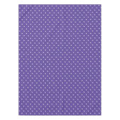 Seamless  medium purple polka dot pattern tafelkleed (Voorkant)
