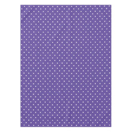 Seamless  medium purple polka dot pattern tafelkleed