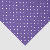 Seamless  medium purple polka dot pattern tissuepapier (Detail)