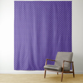 Seamless  medium purple polka dot pattern wandkleed