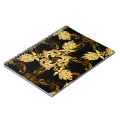 Seamless oriental ornament in the style of barok notitieboek (Linkerzijde)