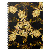 Seamless oriental ornament in the style of barok notitieboek (Voorkant)