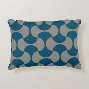 Seamless pastel pattern in 60s stijl. Wrapping pap Accent Kussen