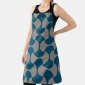 Seamless pastel pattern in 60s stijl. Wrapping pap Schort (Insitu)