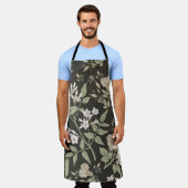 Seamless pattern. Beautiful fabric blooming realis Schort (Gedragen)