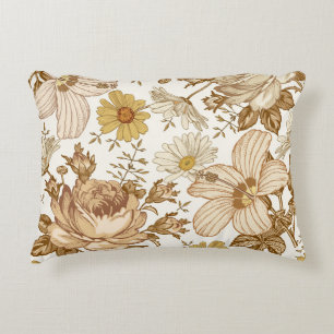 Seamless pattern. Beautiful pinoming realisti Accent Kussen