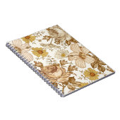 Seamless pattern. Beautiful pinoming realisti Notitieboek (Rechterzijde)