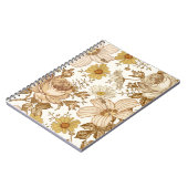 Seamless pattern. Beautiful pinoming realisti Notitieboek (Linkerzijde)