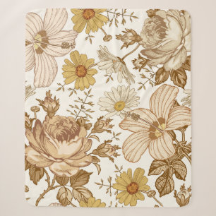 Seamless pattern. Beautiful pinoming realisti Sherpa Deken