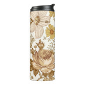 Seamless pattern. Beautiful pinoming realisti Thermosbeker (Gedraaid links)